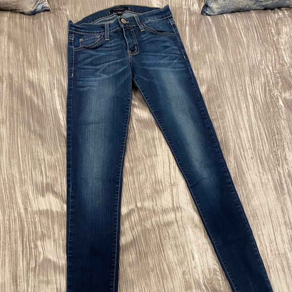 Flying monkey blue skinny jeans